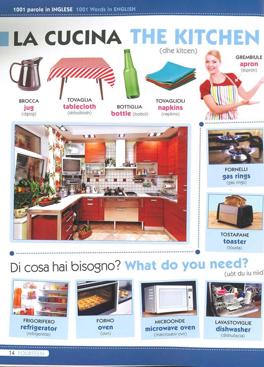 1001 parole in inglese. Scopri la casa, la persona, la famiglia, il giardino, la fattoria e molto altro.... Ediz. a colori - 2