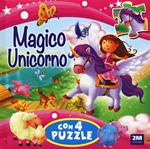 Magico unicorno. Libro puzzle. Ediz. a colori