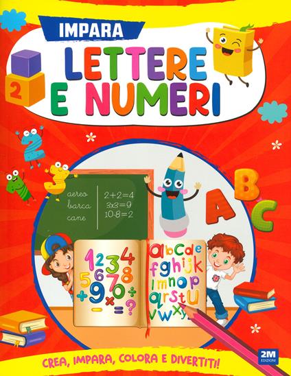 Impara le lettere e i numeri - copertina