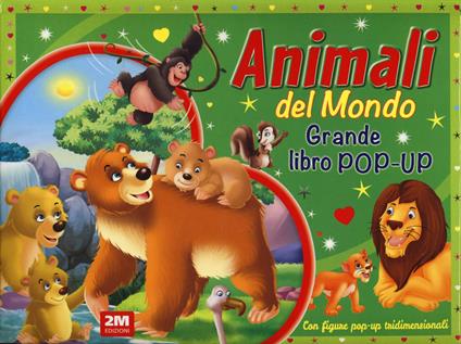 Animali del mondo. Grande libro pop-up. Ediz. a colori - copertina