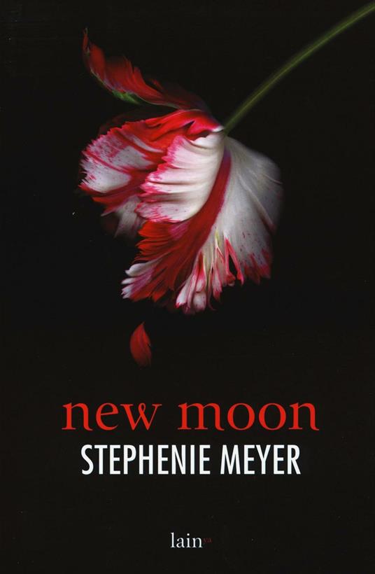 New moon - Stephenie Meyer - copertina