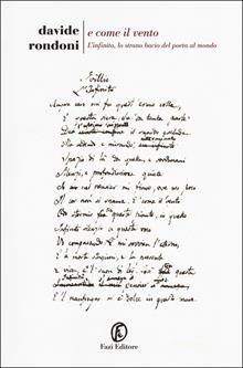E come il vento. L'infinito, lo strano bacio del poeta al mondo
