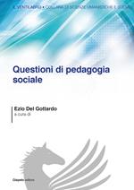 Questioni di pedagogia sociale