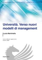 Università. Verso nuovi modelli di management. Nuova ediz.