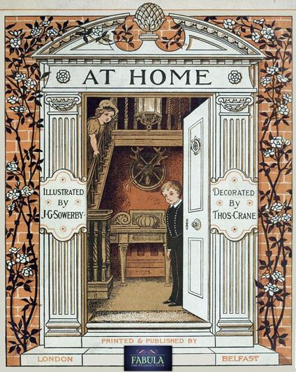 A casa (At home) - Eliza Keary - copertina