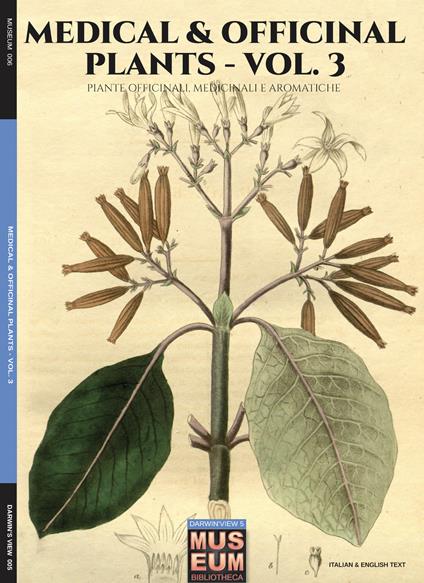 Medical & officinal plants. Piante officinale, medicinali e aromatiche. Ediz. italiana e inglese. Vol. 3 - William Woodville,Luca Stefano Cristini - copertina