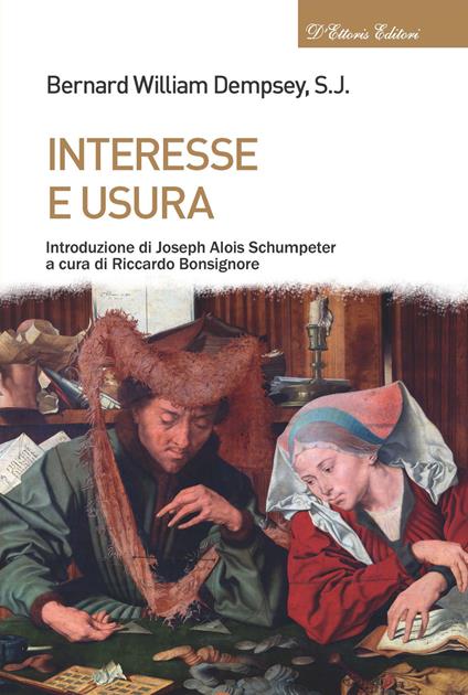 Interesse e usura - Bernard William Dempsey - copertina