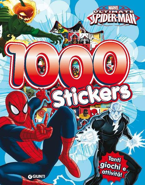Ultimate Spider-man. 1000 stickers - copertina