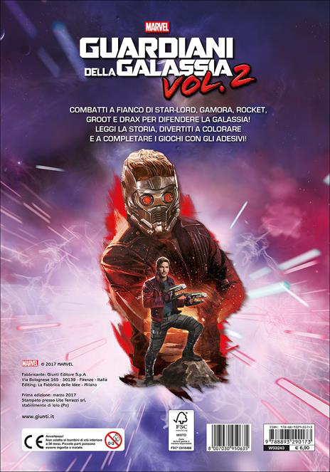 Guardiani della galassia. Gioca, colora e attacca gli eroi. Con Adesivi - 2