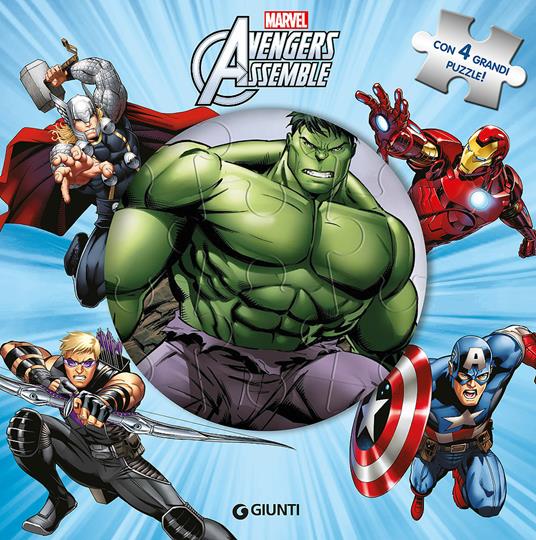 Avengers assemble. Libro puzzle. Ediz. a colori - copertina
