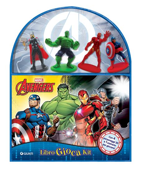 Avengers. Libro gioca kit. Ediz. a colori. Con gadget - copertina