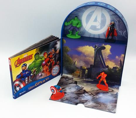 Avengers. Libro gioca kit. Ediz. a colori. Con gadget - 4