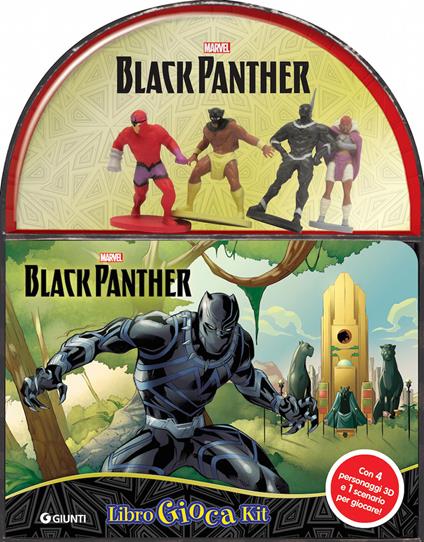 Black Panther. Libro gioca kit. Con gadget - copertina