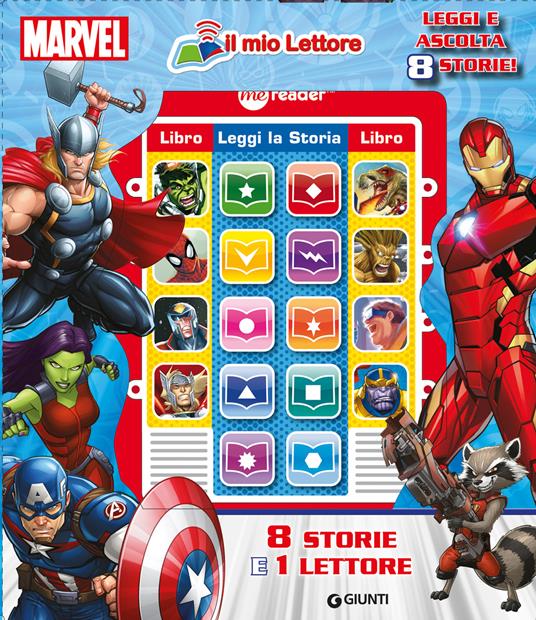 Marvel. Il mio primo lettore. Ediz. a colori. Con gadget - copertina