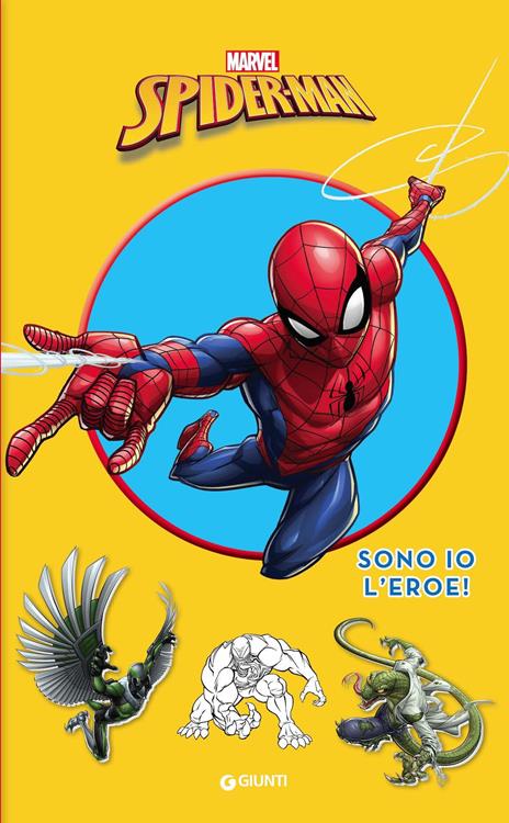 Spider-Man. Sono io l'eroe! Con adesivi. Ediz. illustrata - copertina