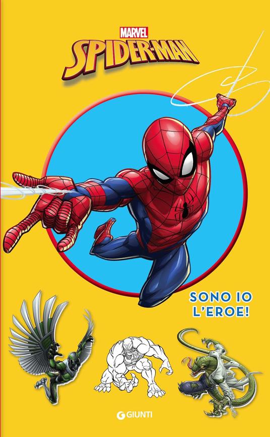 Spider-Man. Sono io l'eroe! Con adesivi. Ediz. illustrata - copertina