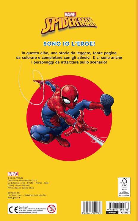 Spider-Man. Sono io l'eroe! Con adesivi. Ediz. illustrata - 6