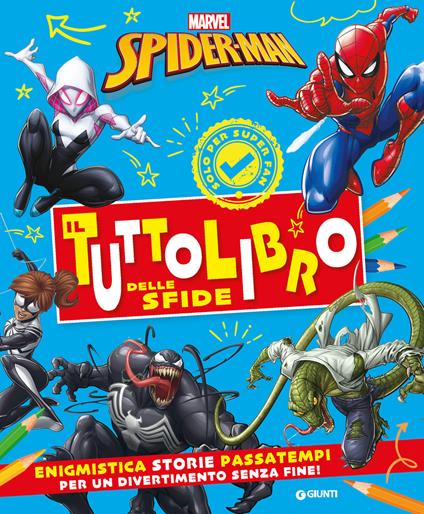 Spiderman. Il tuttolibro delle sfide. Ediz. a colori - Walt Disney - copertina