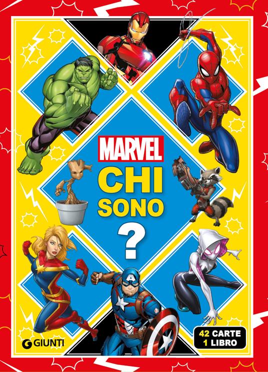 Marvel. Chi sono? Ediz. a colori. Con 40 Carte - copertina