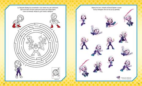 Il Tuttolibro delle sfide. Spidey. Enigmistica, storie, passatempi per un divertimento senza fine! Ediz. illustrata - 5