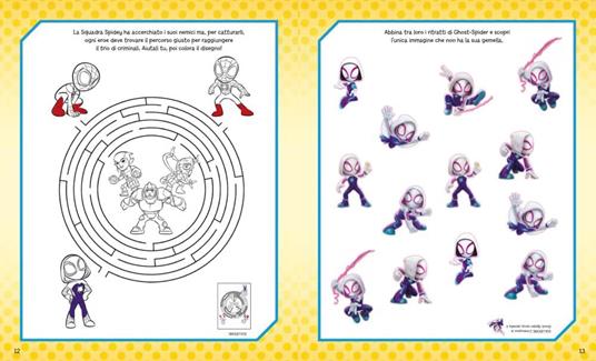 Il Tuttolibro delle sfide. Spidey. Enigmistica, storie, passatempi per un divertimento senza fine! Ediz. illustrata - 5