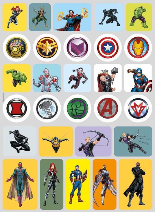 Avengers. 100 sfide. Attività e giochi. Con adesivi. Ediz. illustrata - 2