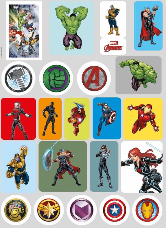 Avengers. 100 sfide. Attività e giochi. Con adesivi. Ediz. illustrata - 5
