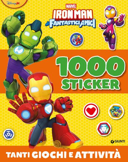 Iron Man e i suoi fantastici amici. 1000 stickers. Ediz. a colori - copertina