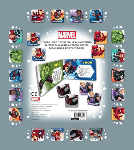 Marvel. Memo leggi e gioca. Supereroi. Ediz. a colori. Con 24 Carte - 2