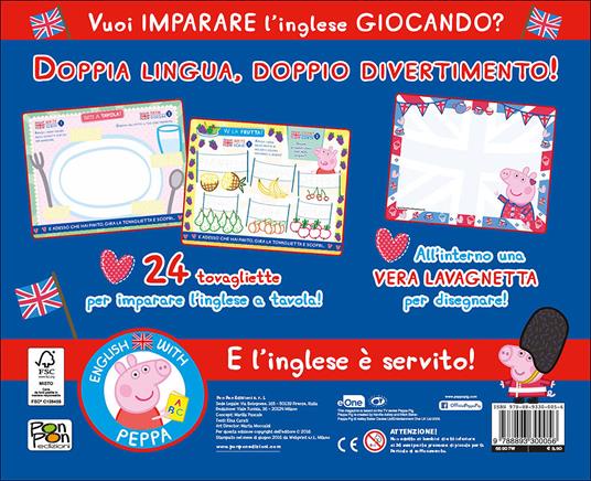 L'inglese a tavola con Peppa Pig. Ediz. illustrata - Elisa Carati - 2