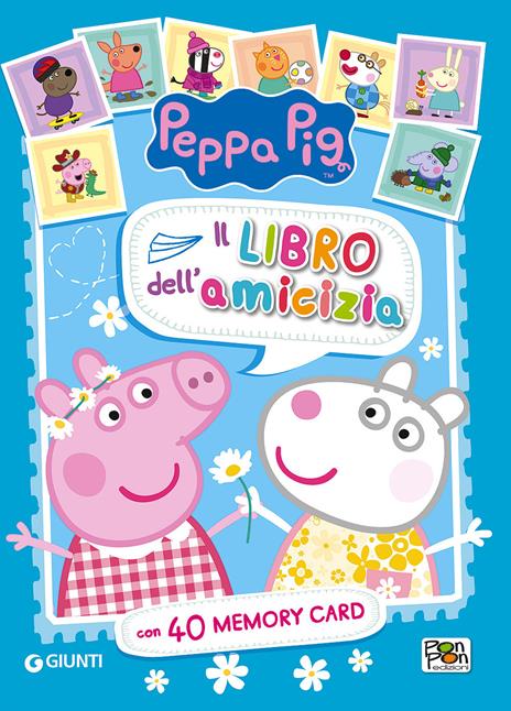 Il libro dell'amicizia. Peppa Pig. Con 40 carte - Elisa Carati - copertina