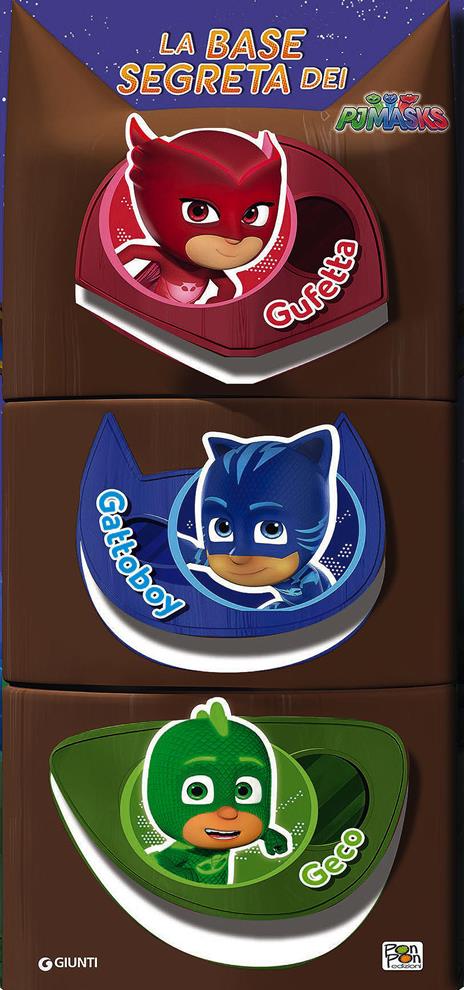 La base segreta dei Pj Masks. Con adesivi - copertina