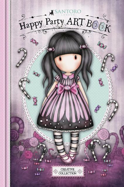 Happy party art book. Gorjuss. Con gadget - Marilla Pascale - copertina