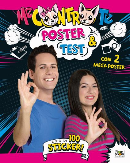 Poster & test. Con adesivi. Con 2 Poster - Me contro Te - copertina