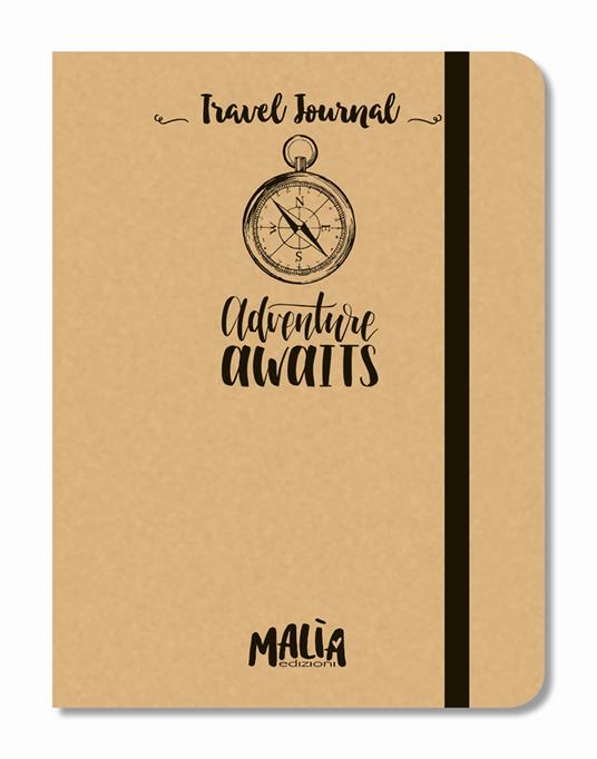 Adventures awaits. Travel journal - Marilla Pascale - copertina