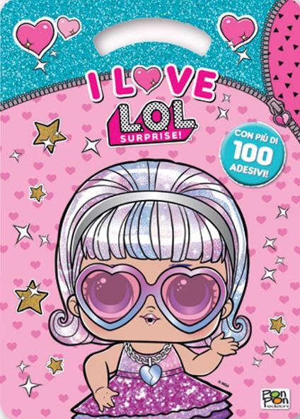 I love. L.O.L. Surprise! Activity book. Con adesivi. Ediz. a colori - Emanuela Brumana - copertina