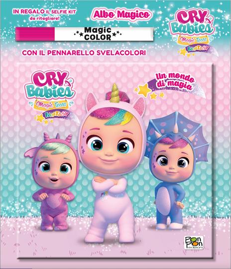Un mondo di magia. Albo magico. Cry babies. Ediz. a colori. Con pennarello svelacolori - Emanuela Brumana - copertina