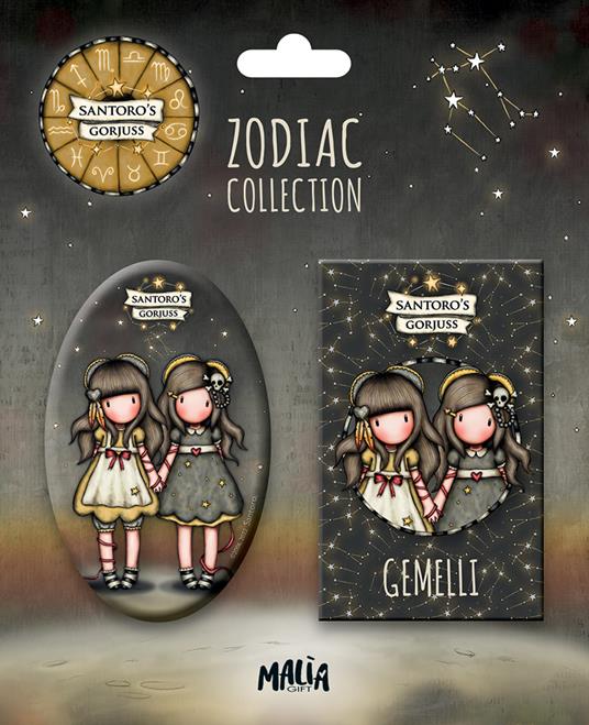 Gemelli. Gorjuss. Ediz. a colori. Con magnete - copertina