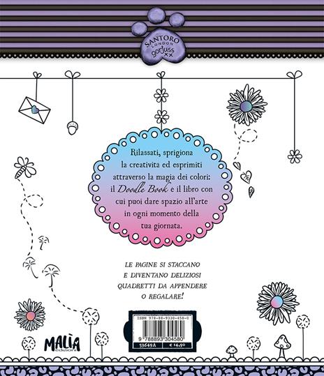 Doodle book. Gorjuss. Ediz. illustrata. Con 6 penne cambia-colore - Marta Moccaldi - 2