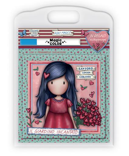 Il giardino incantato. Gorjuss. Albo magico. Ediz. a colori. Con acchiappasogni da ritagliare. Con pennarello svelacolori - Lisa Capiotto - copertina