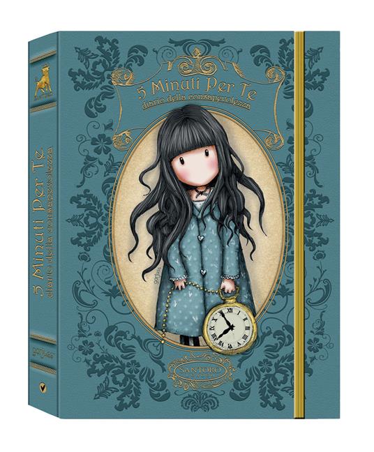 5 minuti per te. Diario della consapevolezza. Gorjuss. Ediz. a colori - Marilla Pascale - copertina