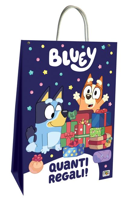 Quanti regali! Bag. Bluey. Ediz. a colori. Ediz. a spirale - Lisa Capiotto - copertina
