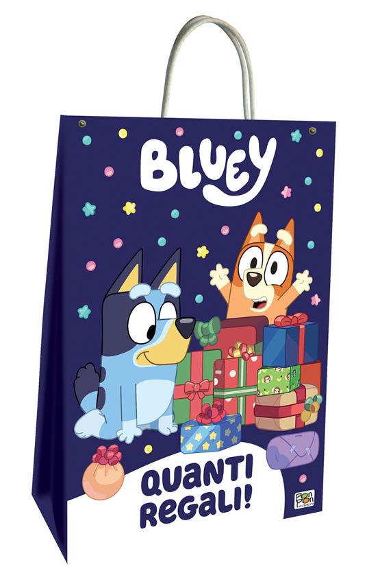 Quanti regali! Bag. Bluey. Ediz. a colori. Ediz. a spirale - Lisa Capiotto - copertina
