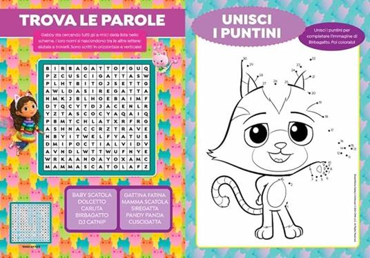 Giochi zampastici. Gioca & colora. La casa delle bambole di Gabby. Ediz. a colori - Lisa Capiotto - 2