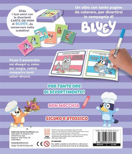 Mestieri. Albo magico. Bluey. Ediz. a colori. Con pennarello svelacolori - Cristina Panzeri - 2