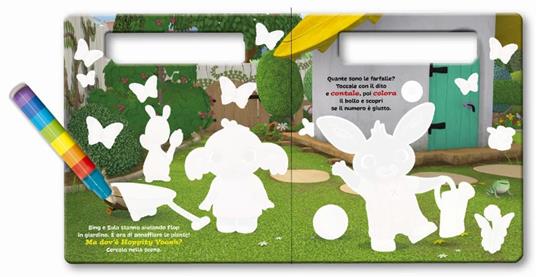 Dov'è Hoppity Voosh? Libro magico. Bing. Ediz. a colori. Con pennarello ad acqua - Cristina Panzeri - 2