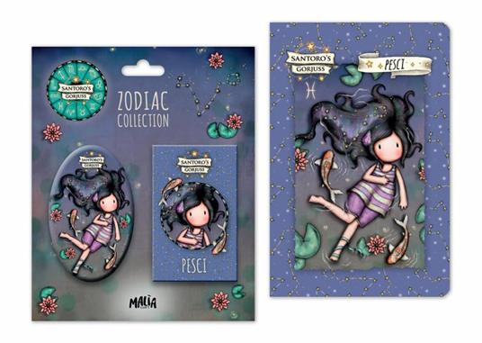 Pesci. Gorjuss. Box zodiaco. Ediz. a colori. Con calamita - 2