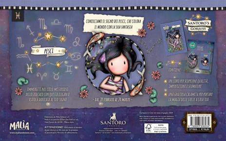 Pesci. Gorjuss. Box zodiaco. Ediz. a colori. Con calamita - 3