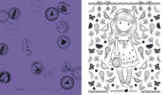 Doodle book. Gorjuss. Ediz. a colori. Con 4 penne glitter - Marta Moccaldi - 3