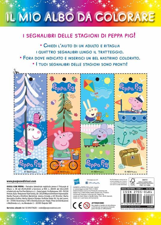 Stagioni a colori. Peppa Pig. Ediz. a colori. Con set dell'esploratore - Cristina Panzeri - 4